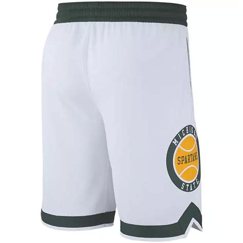 nike michigan state spartans replica basketball shorts white|Michigan State Basketball Gear, Michigan State Spartans Basketball .